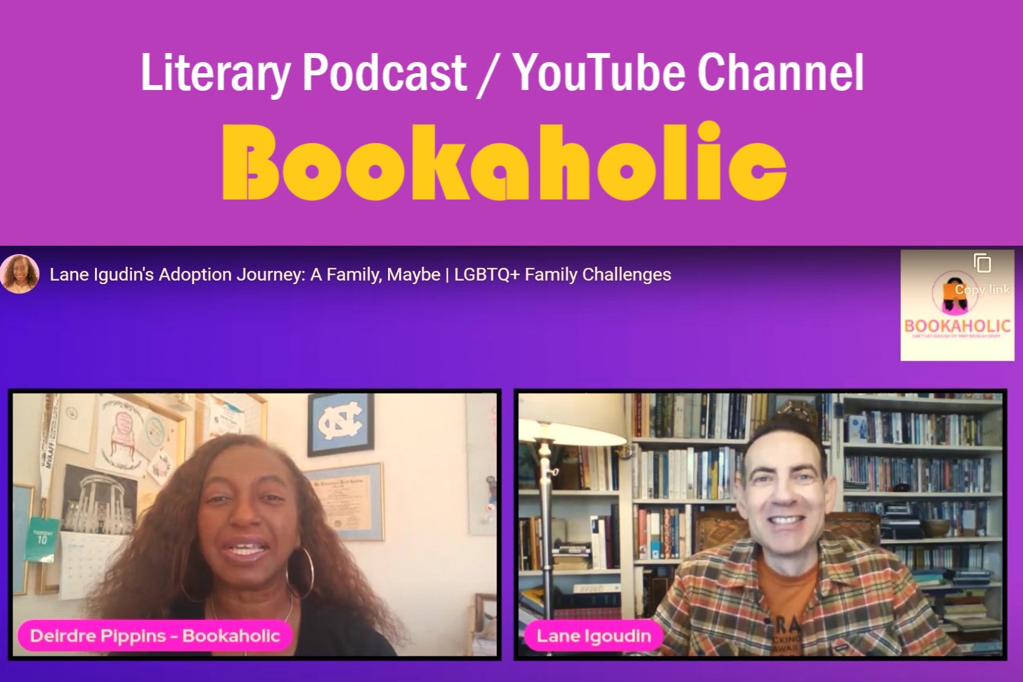 Podcast interview: Bookaholic