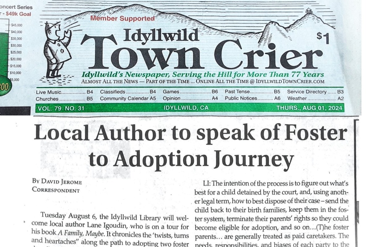 Interview in the Town&nbsp;Crier