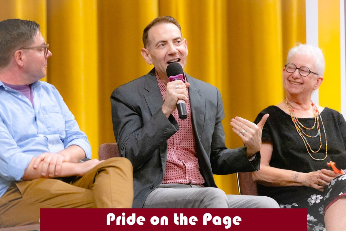 Speaking at Pride on the Page in Palm&nbsp;Springs