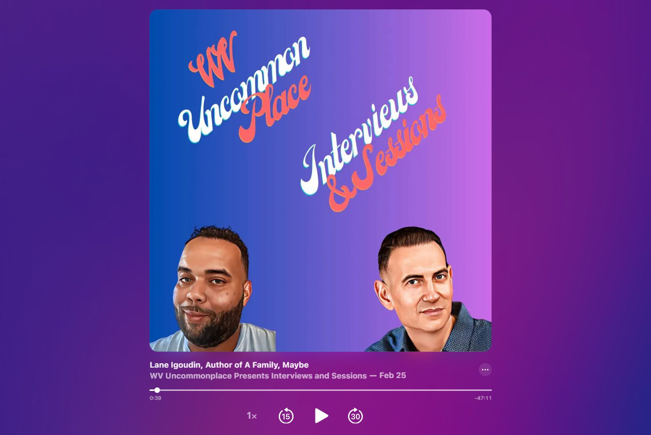 “Claim your space!” interview on WV&nbsp;Uncommonplace