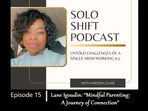 Speaking about mindful parenting on Solo&nbsp;Shift