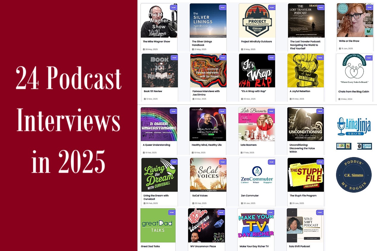 24 podcasts taped this&nbsp;year