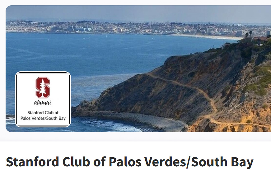 Speaking to a Stanford alumni&nbsp;club